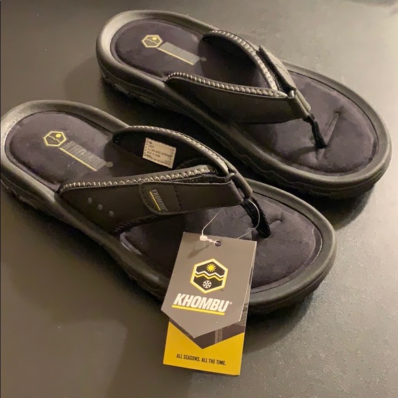 khombu mens flip flops